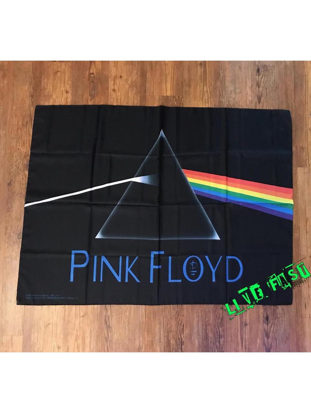 PINK FLOYD - The Dark side of The Moon Flag Banner Tapestry Fabric Poster